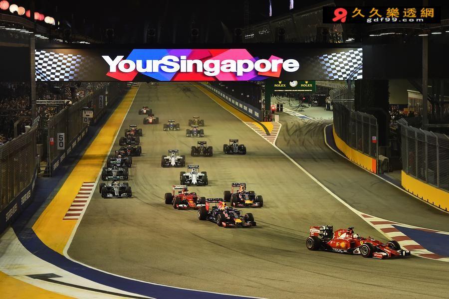 新加坡F1不僅看賽事，還要近距離感受呼嘯而過的車尾風!